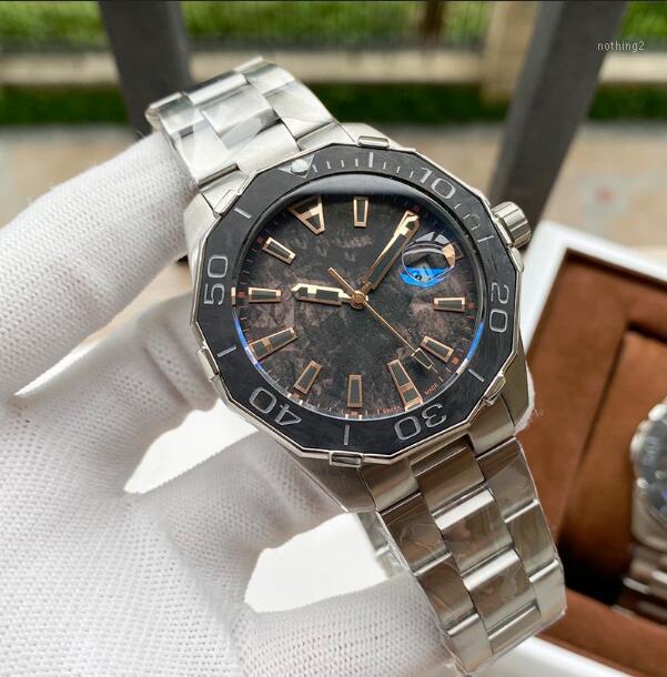 

Men Watches Automatic Movement 43mm Waterproof Wristwatches Stainless Steel Band Male Clock Men Watches1