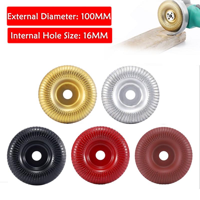 

4" Flap Disc Grinding Wheel Angle Grinder Abrasive Disc Sanding Carving Tool Metal Polishing Woodwork 100mm Diameter 16mm Bore