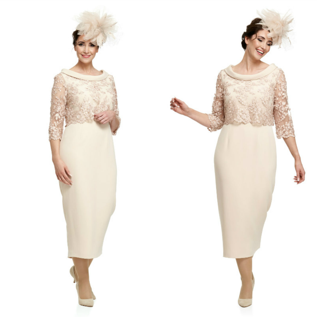 

Modest Joyceyoungcollections Jewel Half Sleeve Mother Of The Bride Dress With Jacket Lace Applique Mother Dress Formal Evening Gowns