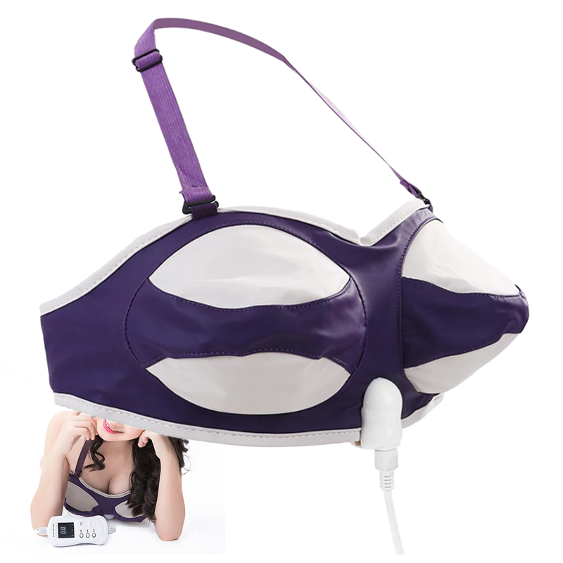 

ONEFENG 6926 Electric Massager Breast Massage Tool Health Products Enhancer Grow Bigger Magic Vibrating Bra Infrared Sexy Boobs