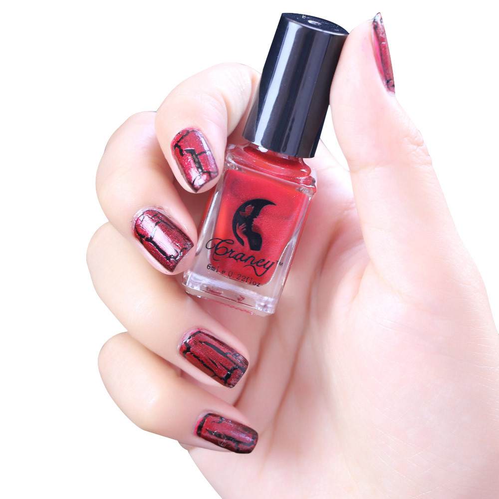 

Gel Nails polish Cracked women Nail Art Shatter Kit Long Lasting Ladies Nail Polish wholesale 2019 new dropshipping hot selling