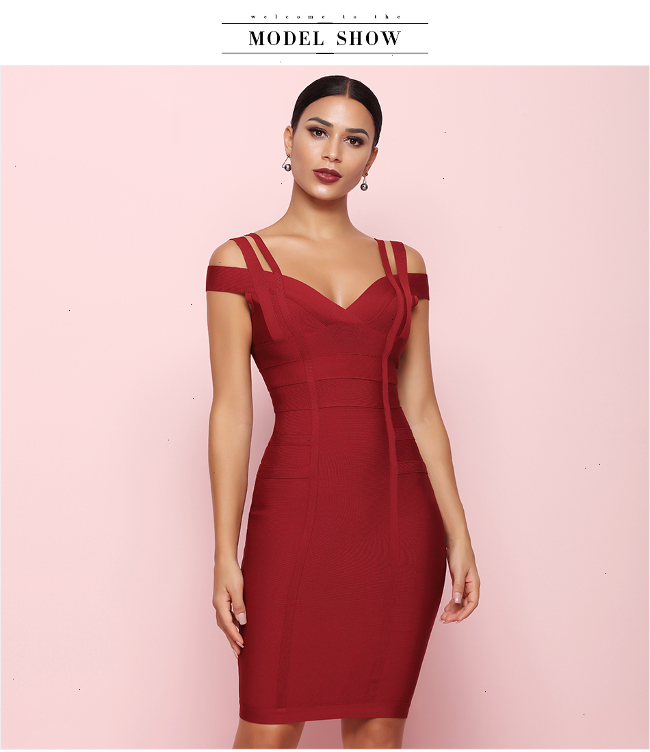 red summer dresses 2019