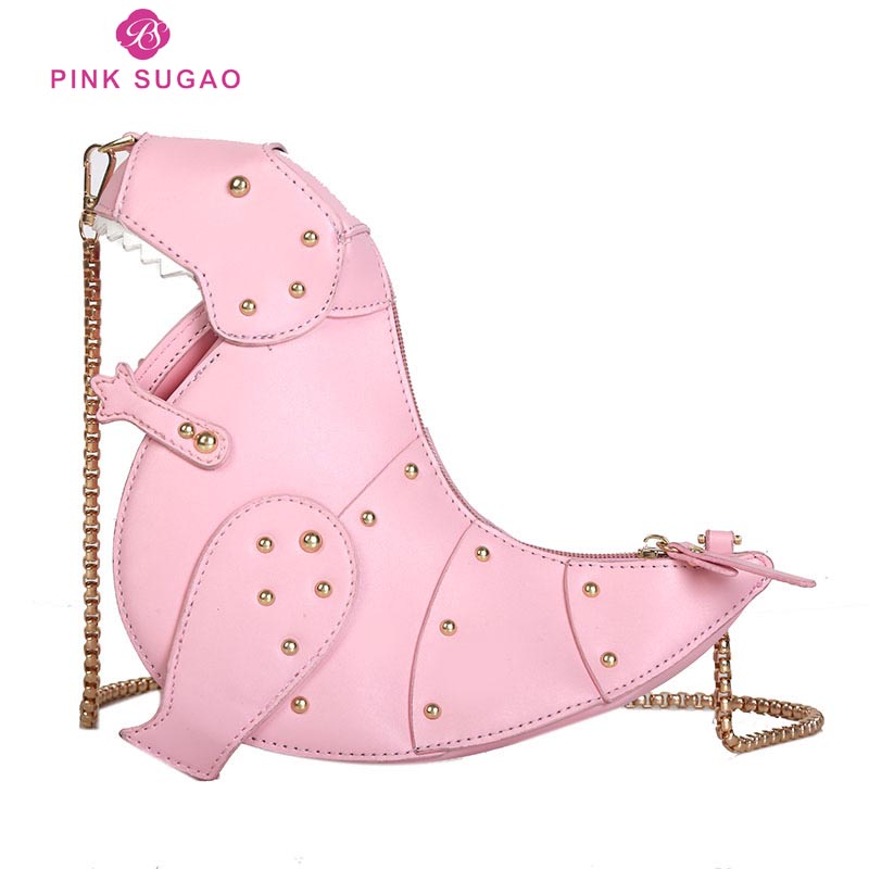 

Pink sugao designer luxury handbags purses women shoulder bags crossbody bag cartoon cute animal small bag handbag funny diagonal bags, C2