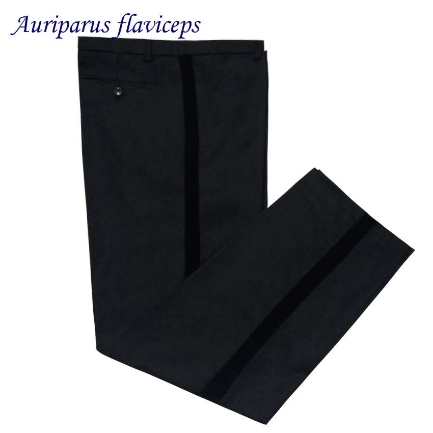 

Hot Sale Suit Pant Black Edge Suit Trousers Black Edge Man pant Man Trousers 1 Piece Britches Men Dress Pants Size, As pic