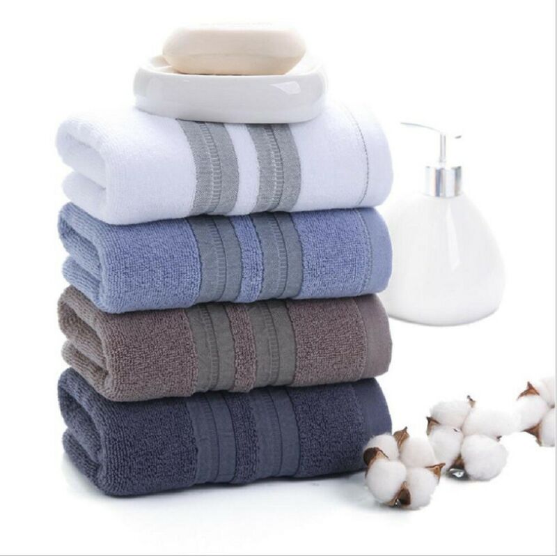 

Hand Towel Medium 18x24cm Cotton Absorbent 1Pack 700 GSM Bathcloths Towel