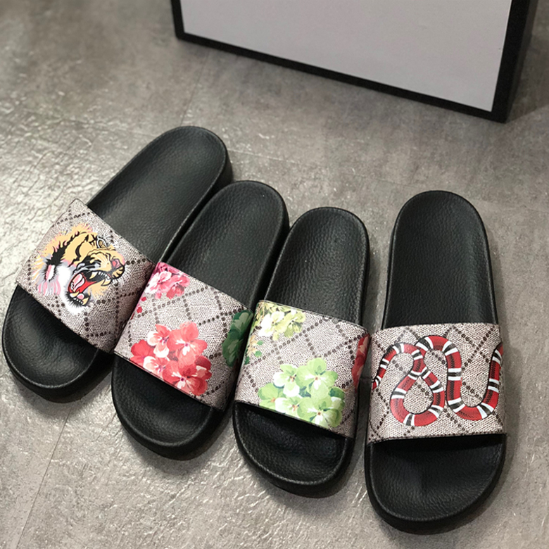 

2022 Women Sandals Fashion Flip Flops Men Designer Slippers Top Quality thin Bottoms Causal Non-Slip Summer Huaraches Slippers Size 5-11, With box