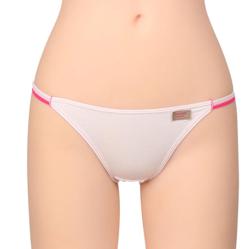

1PC Elegant Style Women Panties Underwear Ladies Sexy Low Waist Soft Briefs Casual Underpants Lingerie Intimates /L, Black