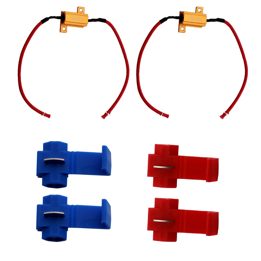 

20PCS 10W 6 ohm cnabus load resistor for Car Turn Signal Led Bulb Lamps fog lamp canbus Fog light Led load resistor
