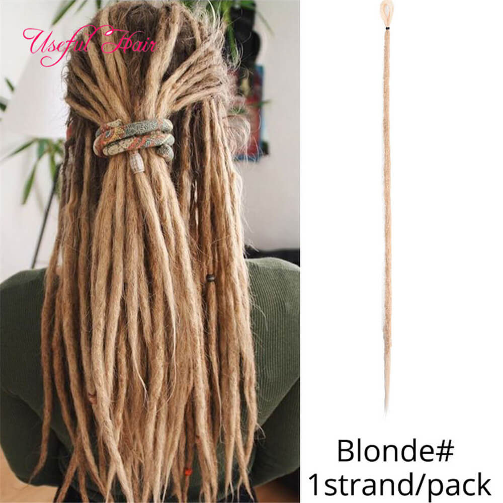 

Dreads Extensions Hair Beyond Beauty 1 Strands Braided Synthetic Handmade Dreadlocks Hair Extensions Crochet Braiding Reggae Crochet Braids, #2