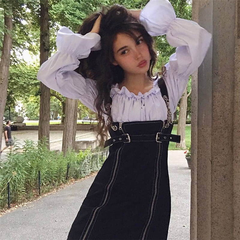 

2020 Women Set Hot Drilling Strap Crop Top Skirts Suit Two Piece Set Sexy Backless Dress Night club Bandage Outfits, Black