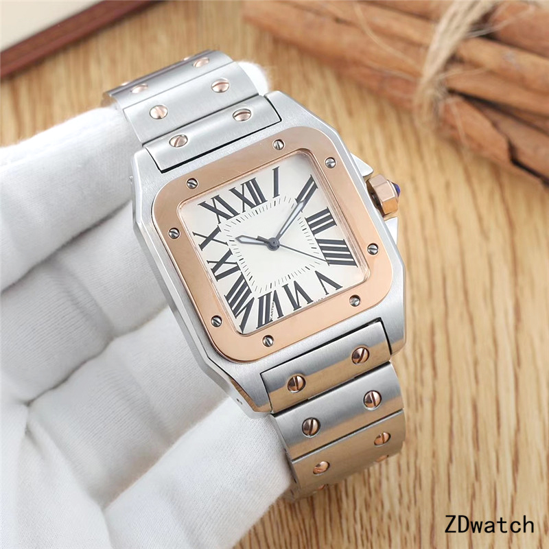 

Top Quality Mens Luxury Watch Women Watches Stainless Steel Sapphire Glass Dress Automatic Watch Waterproof Original Clasp Diamond Iced Out, Silver