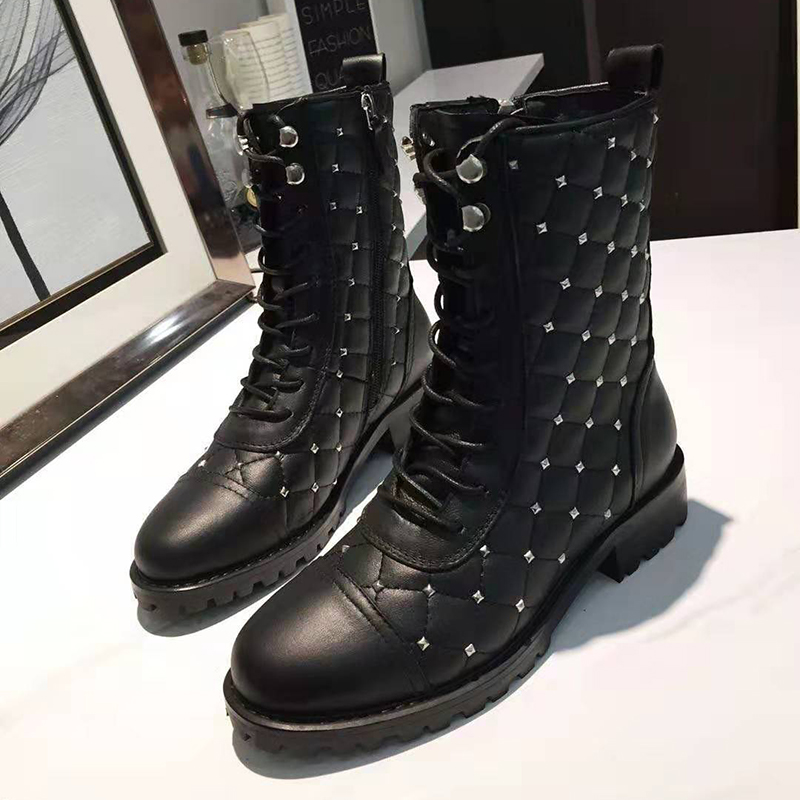 fashionable motorcycle boots