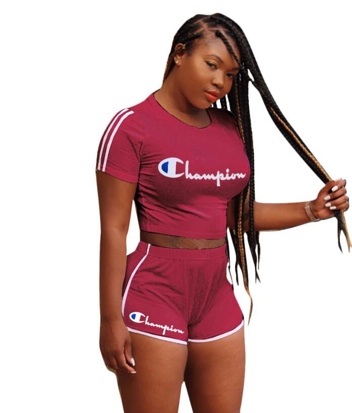 women's champion short set
