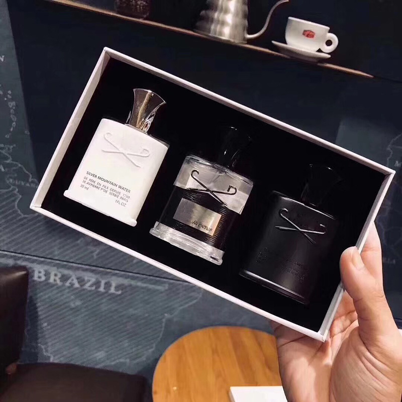 

High-end men perfume cologne quality fresh and lasting fragrance EDT male three-piece combination perfume free shipping