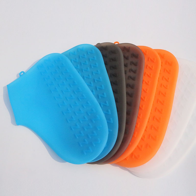

Reusable Rain Boots Silicone Non-Slip Bottom Overshoes Waterproof Rainproof Men Shoes Covers Elastic Wear-Resistant Rain Shoes N