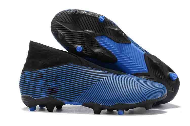 2019 Original Nemeziz 19 3 Laceless Fg Football Boots Lace Up Mens