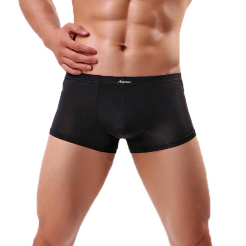 

Men Boy Sexy Underwear Letter Printed Briefs Shorts Bulge Pouch Underpants