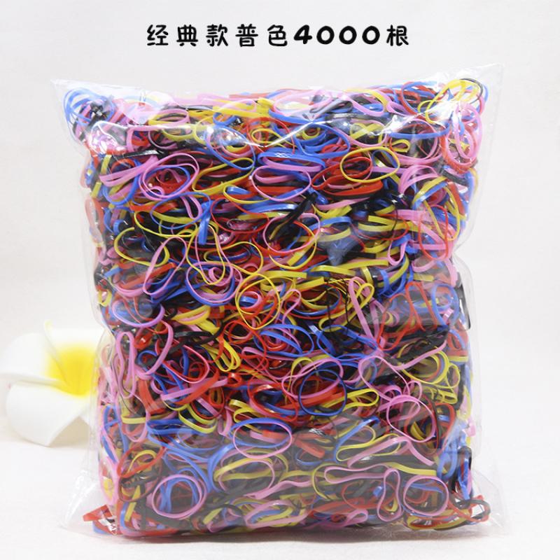 

4000PCS/Lot Disposable Children Baby TPU Hair Holder Rubber Bands Elastic Hair Band Girl Tie Gum Accessories Wholesale