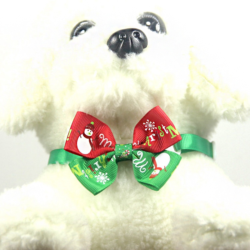 

Pet Christmas Headdress And Necktie Set For Puppy And Cats Festival Grooming Accessories Dropshipping .6
