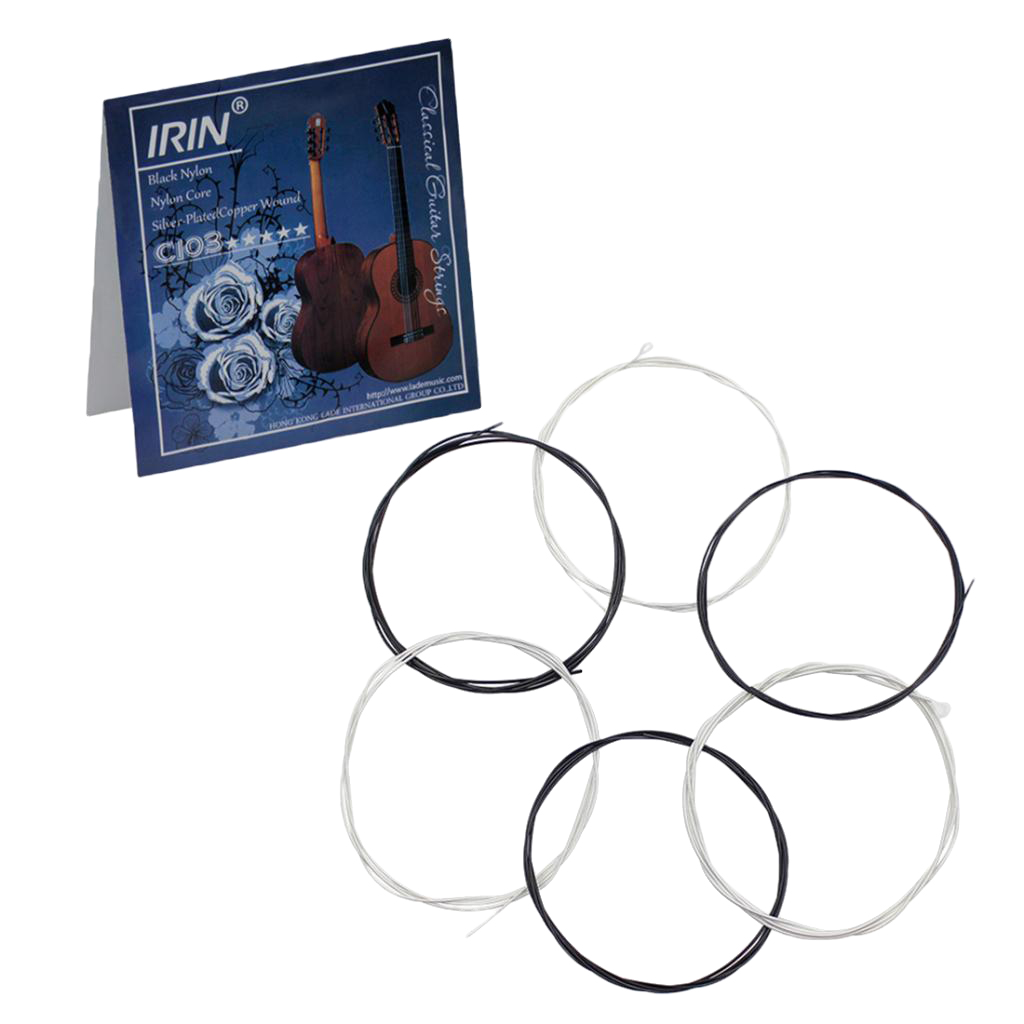 

6 Pieces Guitar Replacement Strings Set Musical Instrument Replacement Accessory