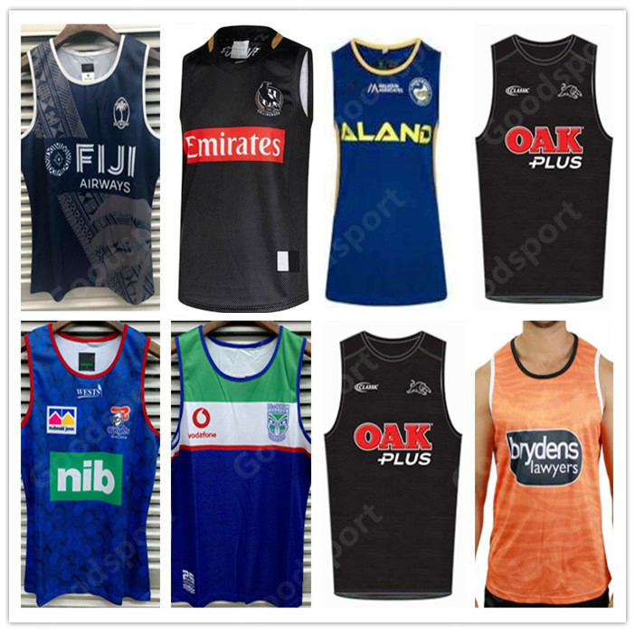 

2020 19 RUGBY Vest Cowboy Tigers Bronco Parramatta Eels WARRIOR West CoasT Australia Fiji knight FRENCH ENGLISH Jerseys, Tigers 19