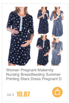 Vestido De Maternidad Verano Redondo Sin Mangas Hojas Print Vestido De Maternidad Verano Redondo Sin Mangas Hojas Print