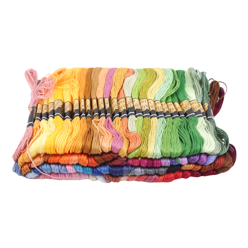 

100 Color Cross Stitch Threads The Unique Style Cross Stitch Cotton Embroidery Embroidery Sewing Thread, 468123