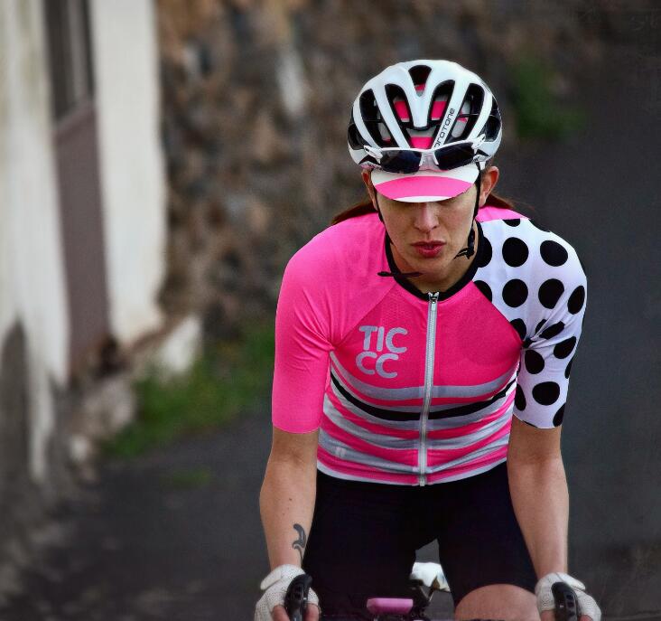 

Women Summer RCC Cycling Jersey Tops Short Sleeve Ropa Ciclismo Road Bike Jersey MTB Cycling Clothing only