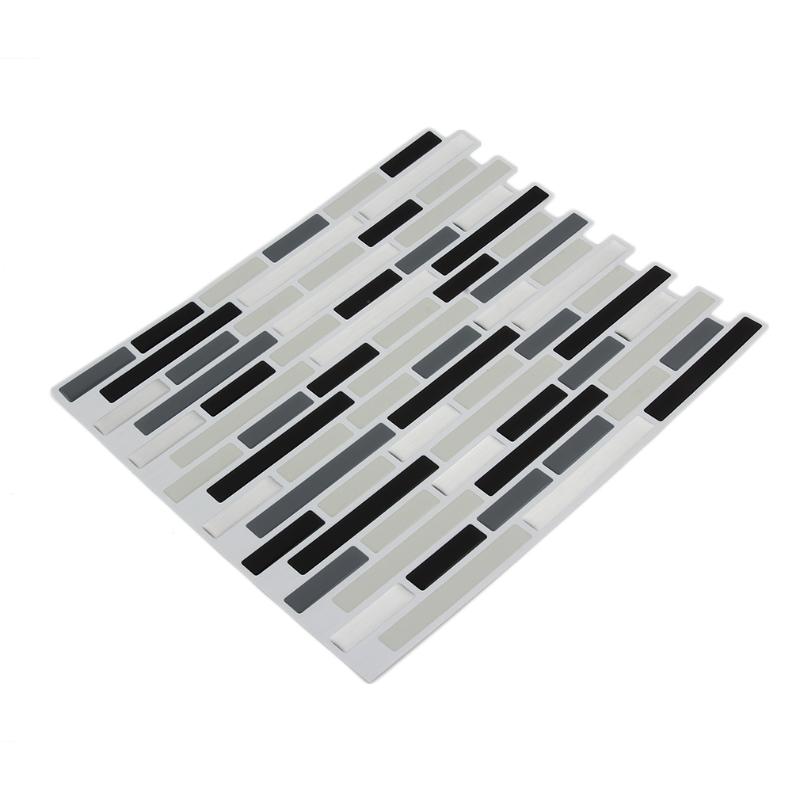 

2017 Brand New 3D Wall Sticker Self-adhesive Wallpaper for Kitchen and Bathroom Ceramic Tile stickers Imitation Glass Wallpaper, Pattern 4