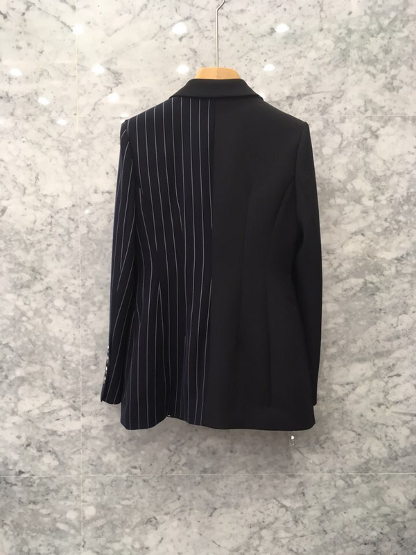 

Breasted Asymmetric Stripe Single Suit Jacket Women Suits Blazer Office Lady Mujer Blaser Feminino, Photo color