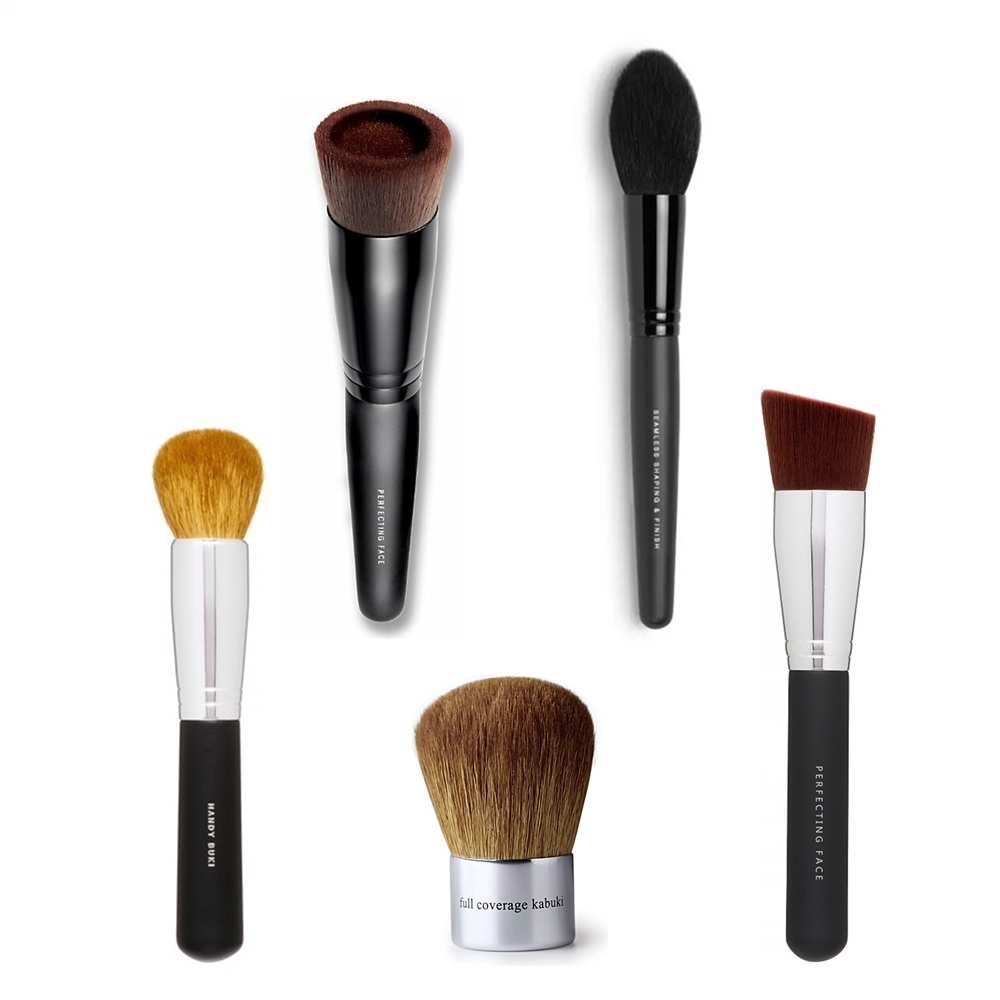

Minerals Perfecting Face Brush kabuki Liquid Foundation bare Brushs Premium Face Makeup Brush