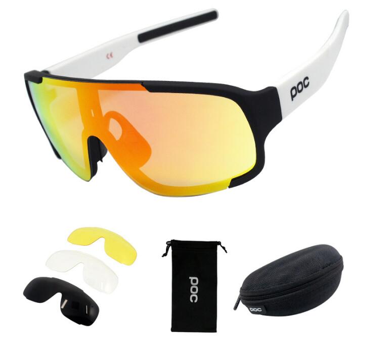 

Men's UV400 Cycling Riding Sunglasses Polarised Glasses POC Crave 4 LENSES