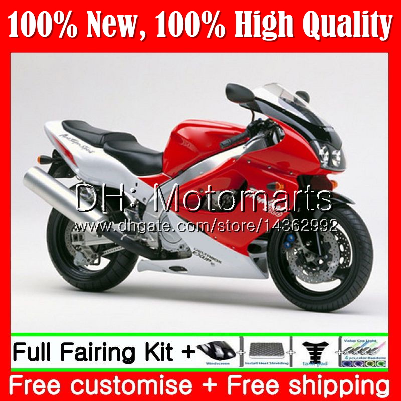 

Thunderace For YAMAHA YZF1000R Red white 96 97 98 99 00 01 87MT4 YZF-1000R YZF 1000R 1996 1997 1998 1999 2000 2001 red Fairing Bodywork, Armygreen