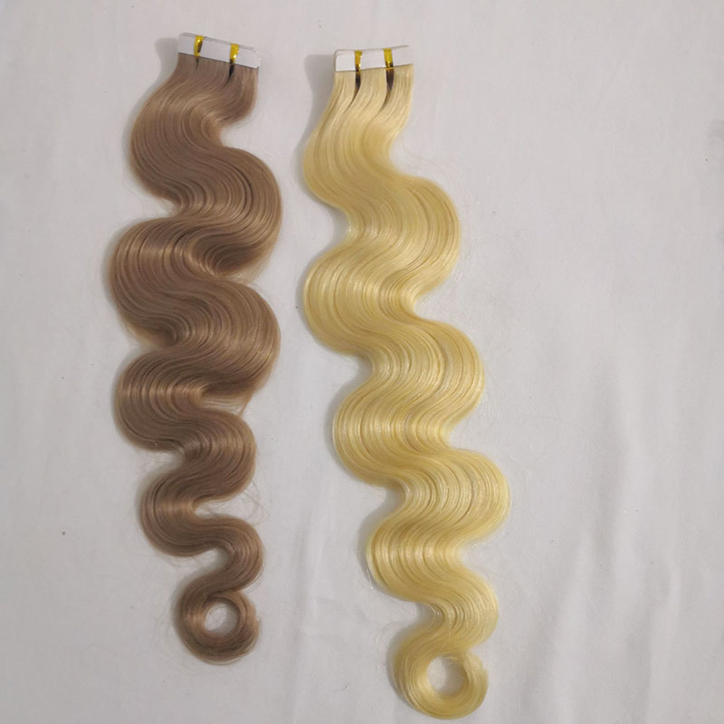 

Tape in hair body wave 2.5g/piece 40pieces/lot 16inch to 24inch longer tape on human remy hairs skin weft, 1b