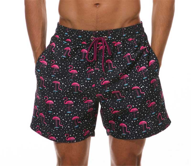 

Men Summer Surf Beach Shorts Sport Swimwear Men Board Shorts Athletic Gym Running