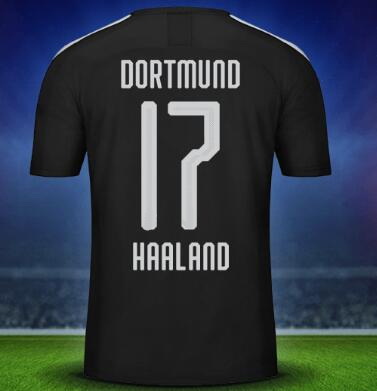 

19-20 Thai Quality Reus 11 Sancho 17 HAALAND 9 19 Soccer Shirts Customized Witsel 28 Hummels 15 Schulz 14 Philipp 20 Soccer wears, Black;yellow