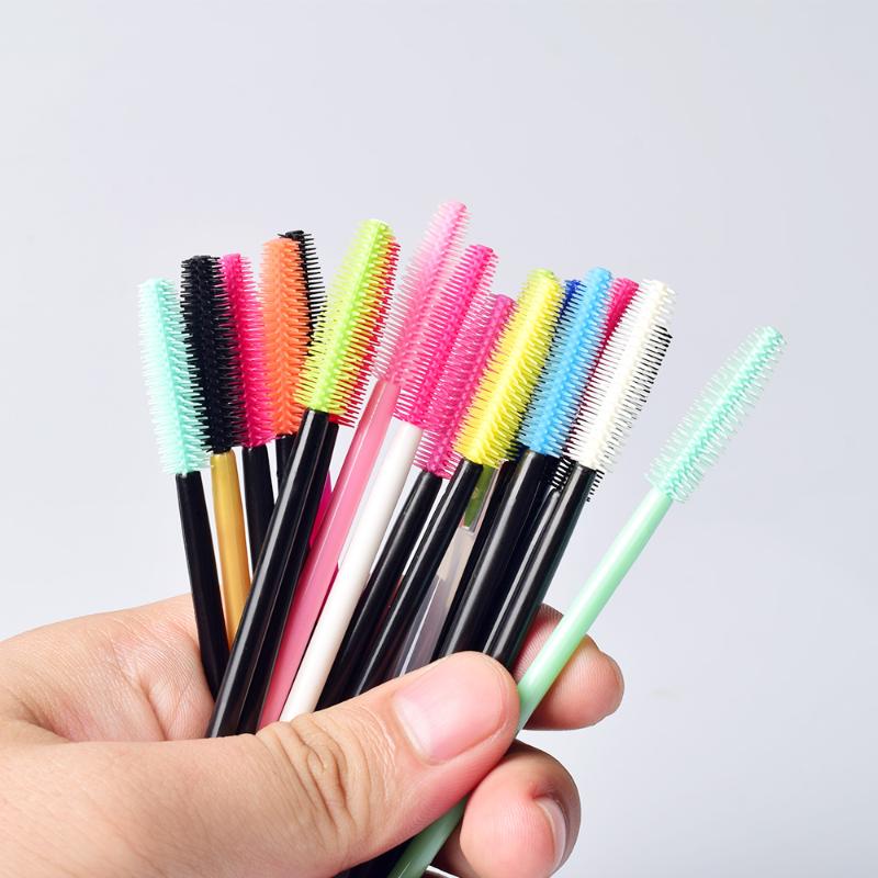 

Disposable Silicone Gel Eyelash Brush Comb Mascara Wands Eye Lashes Extension Tool Professional Beauty Makeup Tool For Women