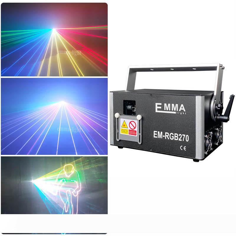 

New RGB ILDA stage DJ Laser light multi Color 500MW 1W 2W 3W 4W 5W RGB beam animation emma laser projector,text laser lights for sale