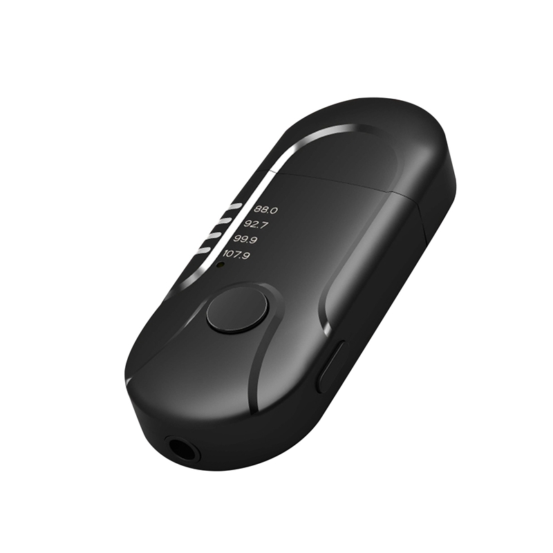 

USB FM Transmitter Powered 5.0Bluetooth Car Aux Audio Player TF Music Adapter Wireless Receiver Handsfree In-Car FM Modulator