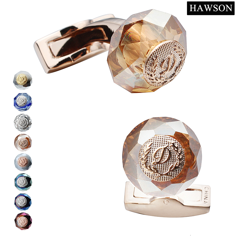 

Round Stone Cuff Links Navy Groom Cuff Buttons Cufflinks For Men CJ191116