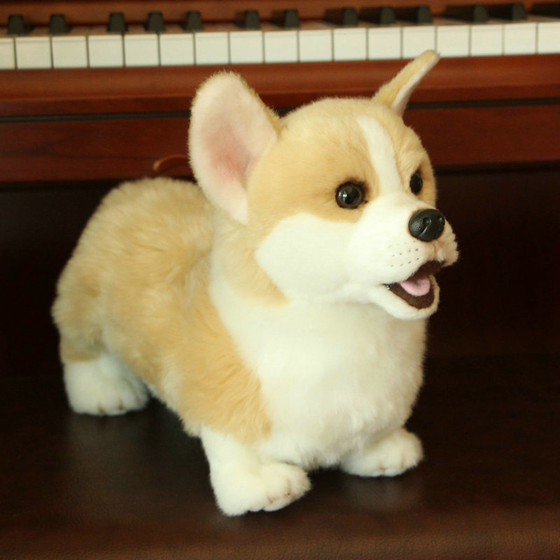 stuffed corgi doll