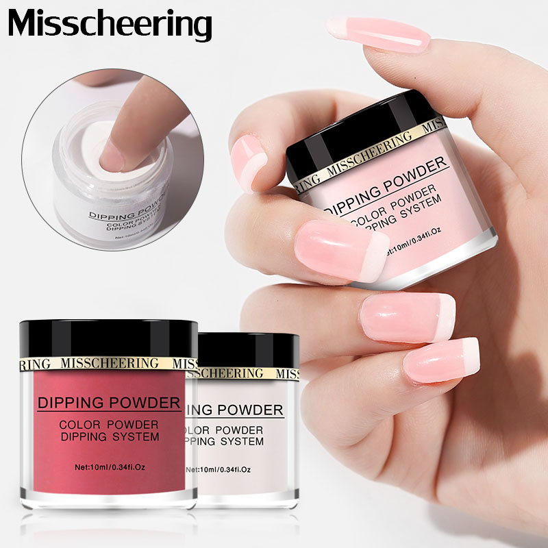 

1Pcs Dipping Nail Powders Holographic Gradient French Dip Nail Glitters Charm Art Decorations Natural Dry Without Lamp Cure