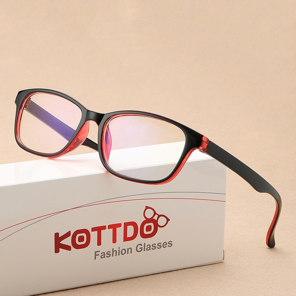 

Fashion Sunglasses Frames KOTTDO 2021 Anti-Blue Glasses Frame Student Goggles Computer Eyeglasses Small Retro Eyewear Prescription