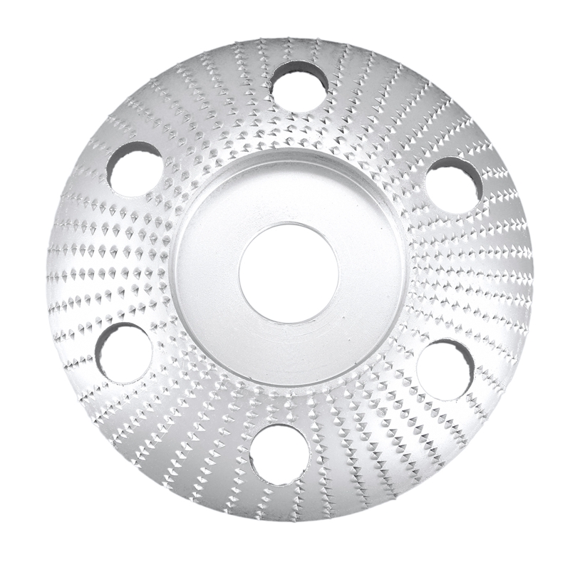 

4.5Inch Wood Shaping Disc Round Carving Disc with Hole 22mm Bore Sanding Grinder Wheel for 115 125 Angle Grinder