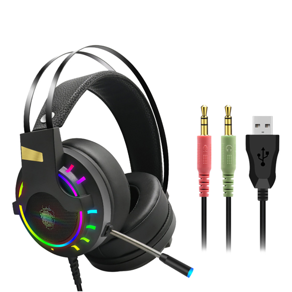 Gaming Headset With Microphone For PC Computer ...