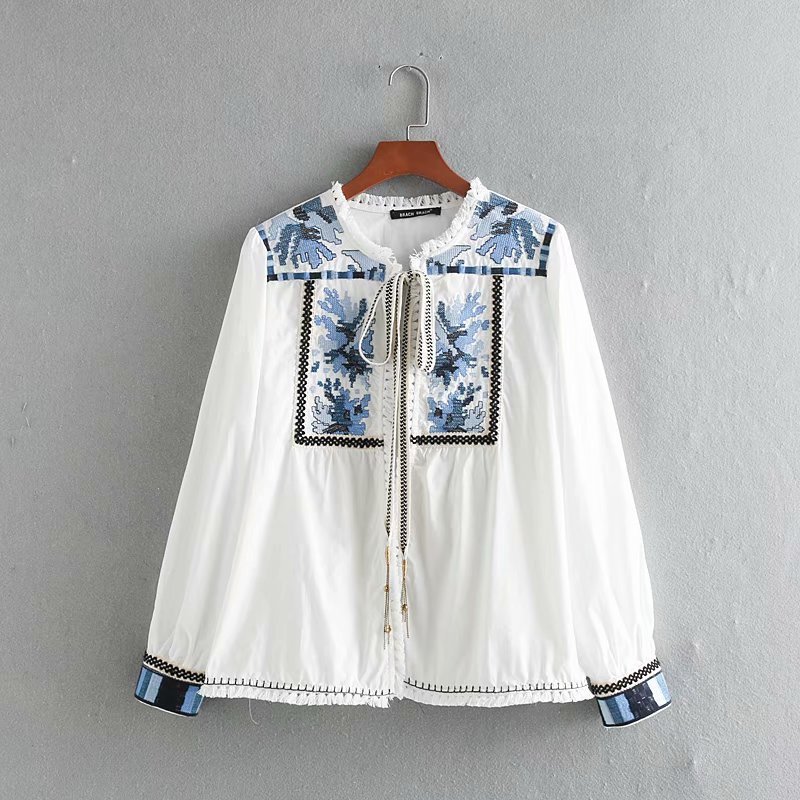 

Hot sale CC65-9094 European and American fashion embroidery lace jacket, See chart