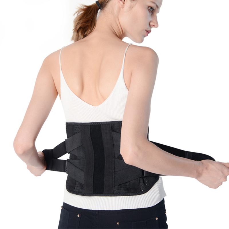 

Adjustable Lumbar Support Lower Elasticated Back Belt Brace Pain Relief Band Waist 3 In 1fitness Lumbar Support Health Care, As pic