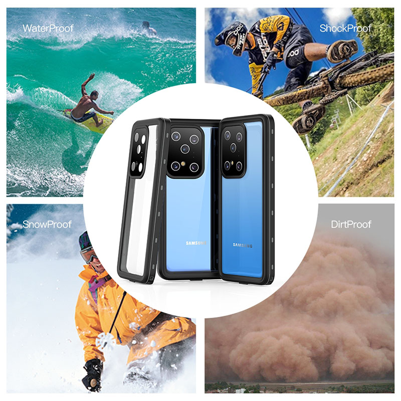 For Samsung Galaxy S20 Plus Ultra Case IP68 Waterproof S20+ Underwater