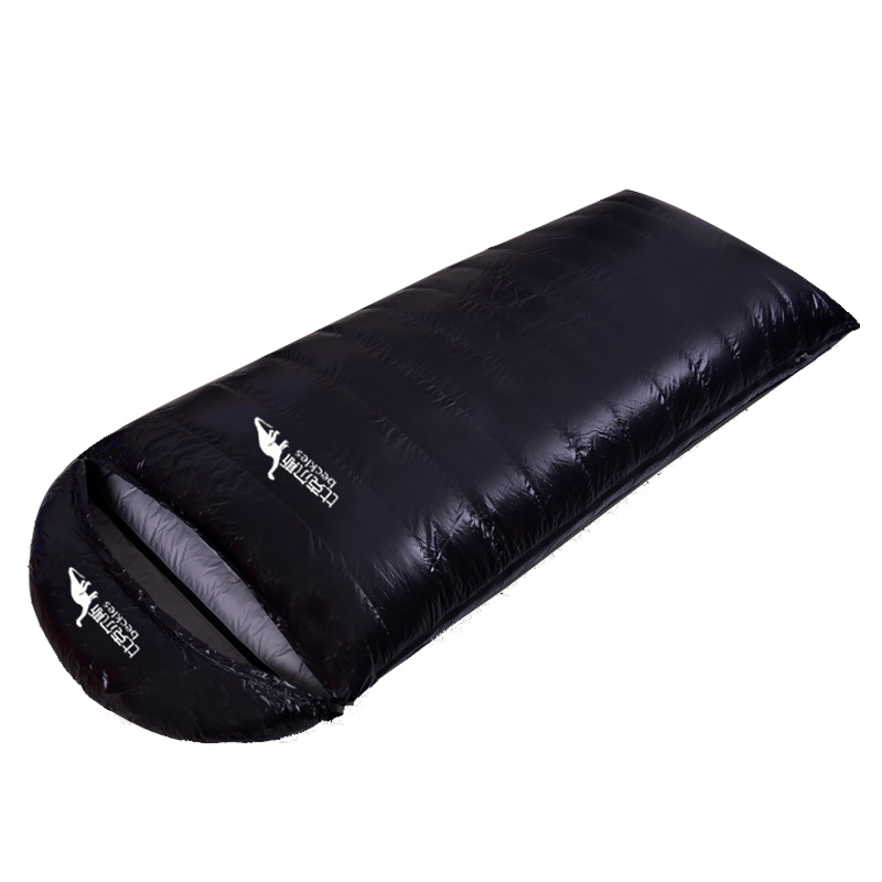 

Outdoor Hiking Camping Equipment Envelope Warm Duck Down Sleeping Bag Ultralight Water Resistant Sacos De Dormir Compression Bag