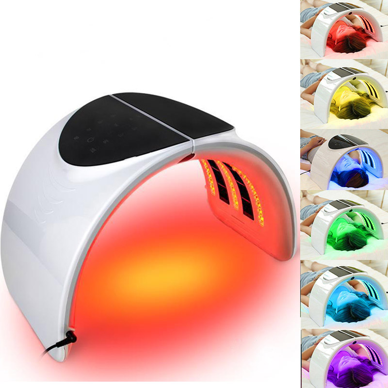 

light therapy face body pdt 7 Color LED Light Therapy Mask Skin Rejuvenation Acne Remover Anti-wrinkle Aging Skin Care LED Facial Mask